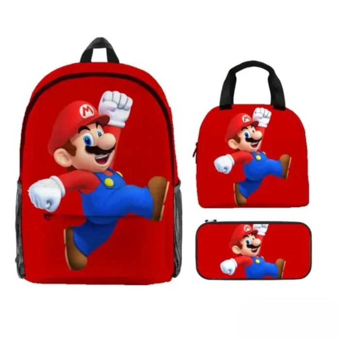 Conjunto De Mochila Super Mario Conjunto De Mochila Super Mario