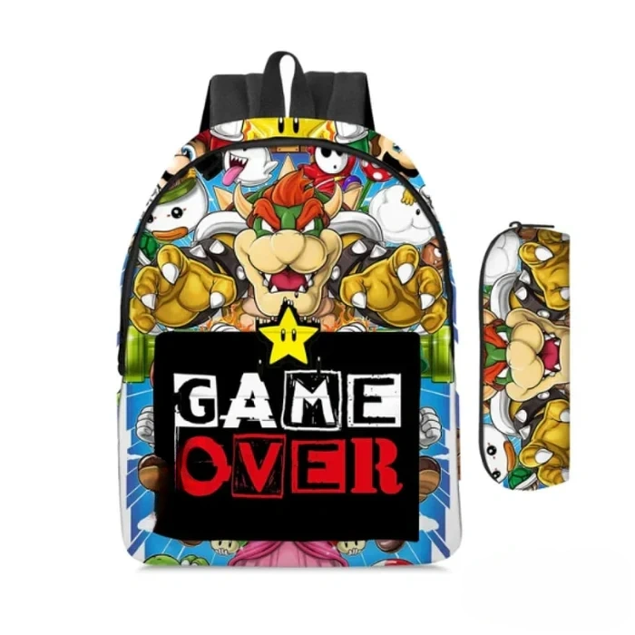 Conjunto De Mochila Bowser Conjunto De Mochila Bowser