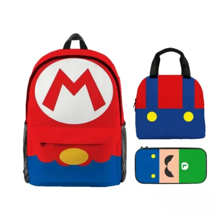 Conjunto De Mochila De Mario Conjunto De Mochila De Mario