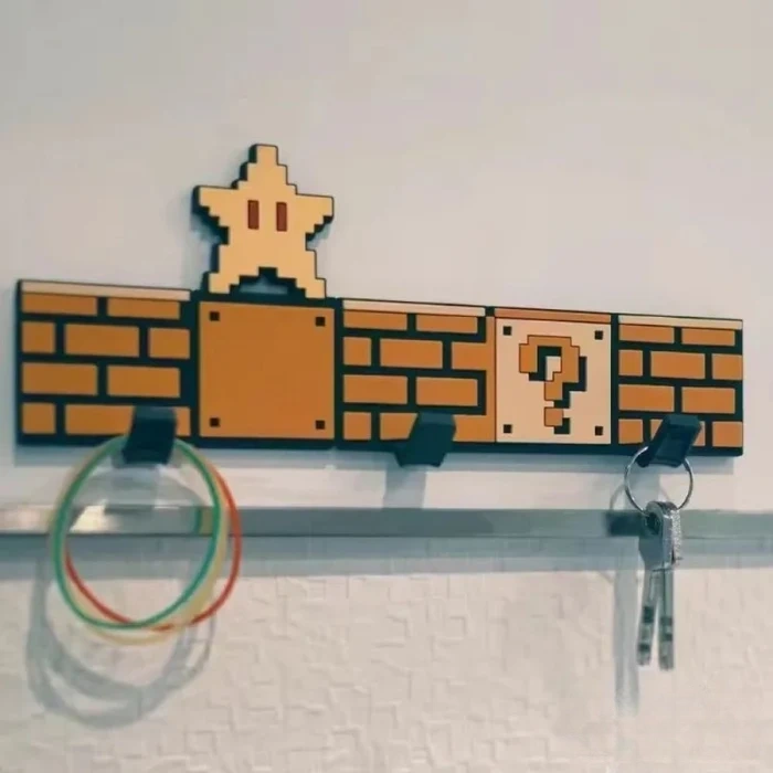 Llavero De Pared De Mario Llavero De Pared De Mario