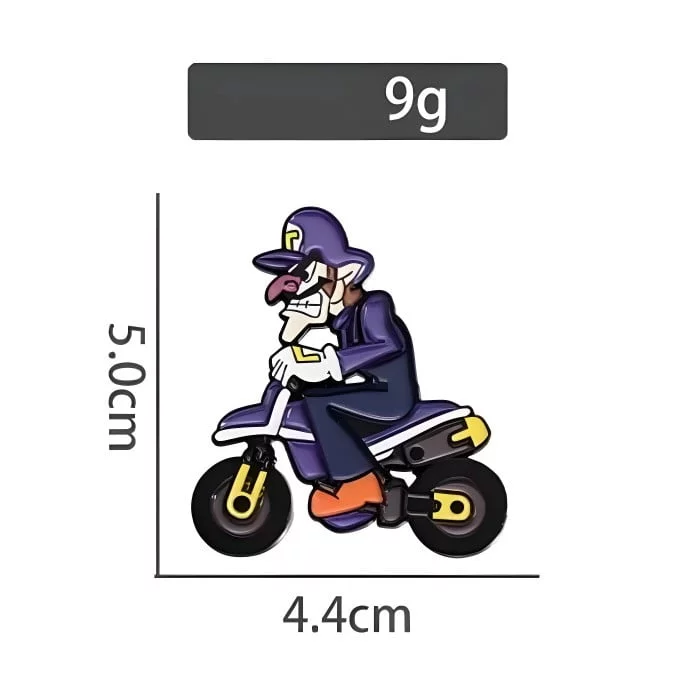 Alfiler De Mario Kart Waluigi