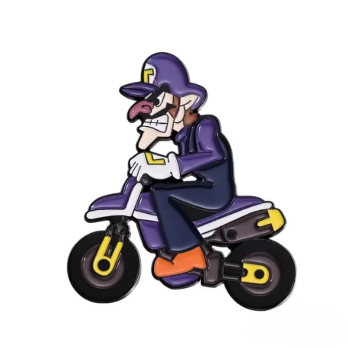 Alfiler De Mario Kart Waluigi
