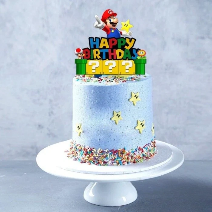 Adorno Para Tarta De Feliz Cumpleaños De Mario Adorno Para Tarta De Feliz Cumpleaños De Mario