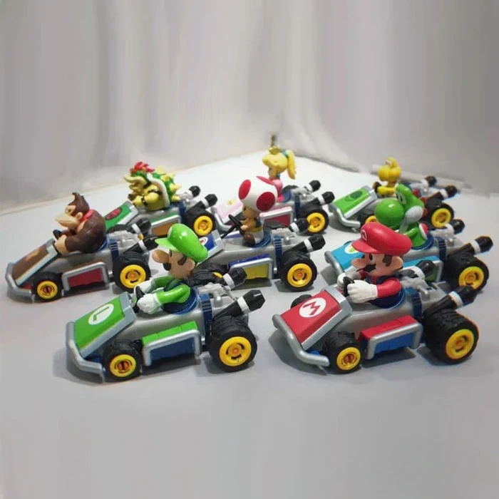 Conjunto De Figuras De Mario Kart Conjunto De Figuras De Mario Kart