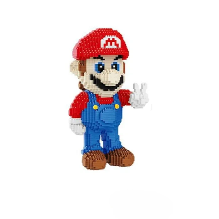 Bloques De Construcción De Partículas Pequeñas Mario Bloques De Construcción De Partículas Pequeñas Mario