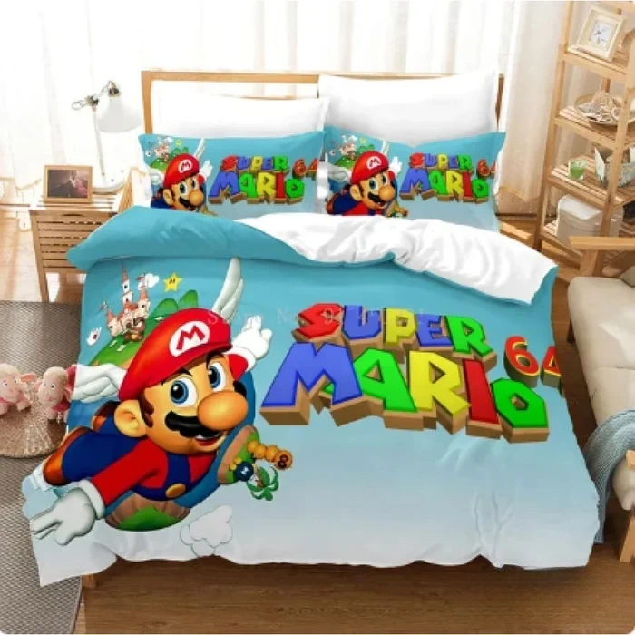 Juego De Cama Super Mario 64 Juego De Cama Super Mario 64