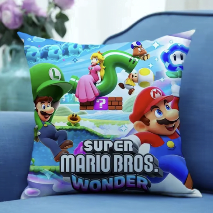 Almohada Maravilla De Super Mario Bros Almohada Maravilla De Super Mario Bros