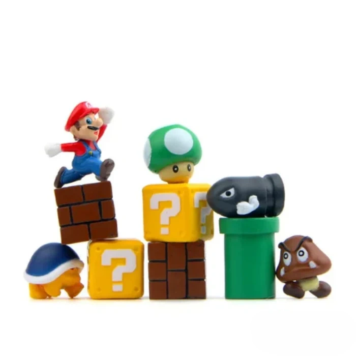 Paquete De Figuras De Super Mario Paquete De Figuras De Super Mario