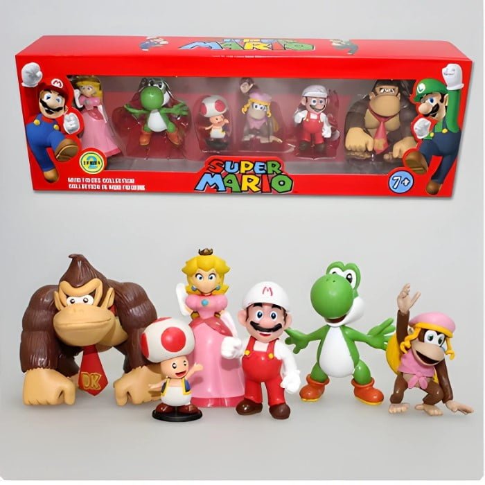 Colección De Mini Figuras De Super Mario Colección De Mini Figuras De Super Mario