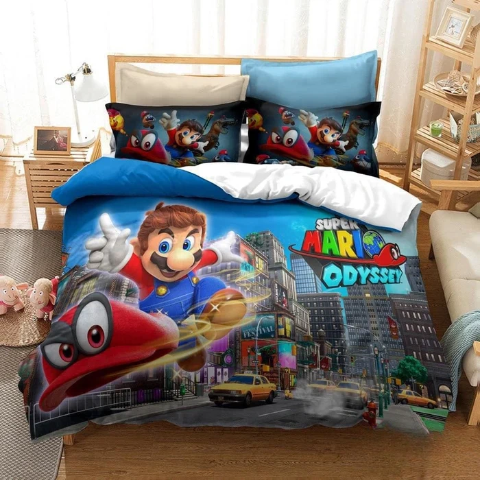 Juego De Cama Super Mario Odisea Juego De Cama Super Mario Odisea