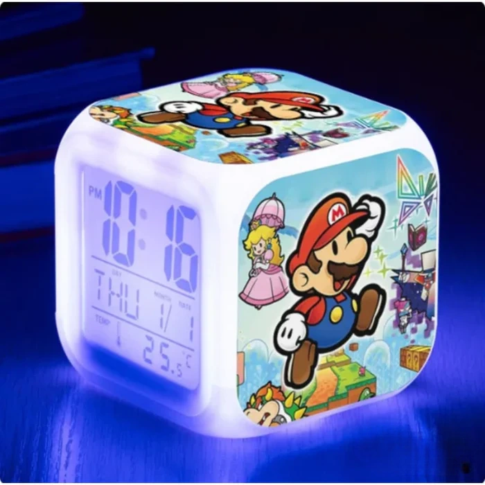 Despertador Super Mario Paper Despertador Super Mario Paper