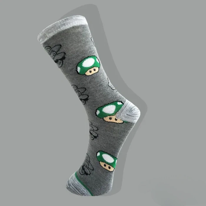 Calcetines Mario 1Up Setas Calcetines Mario 1Up Setas