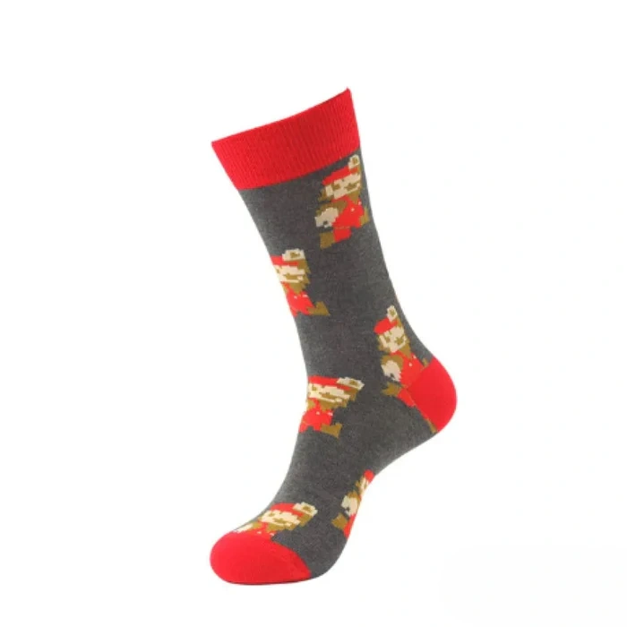 Calcetines Retro Rojos Mario Calcetines Retro Rojos Mario
